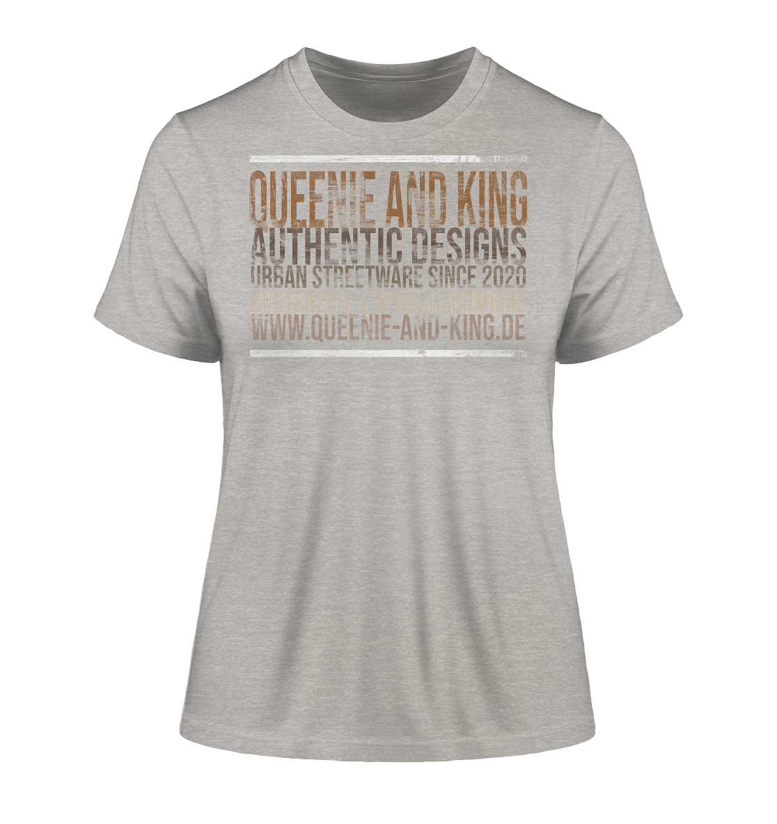 Queenie and King Streetware - Damen Premium Organic Shirt