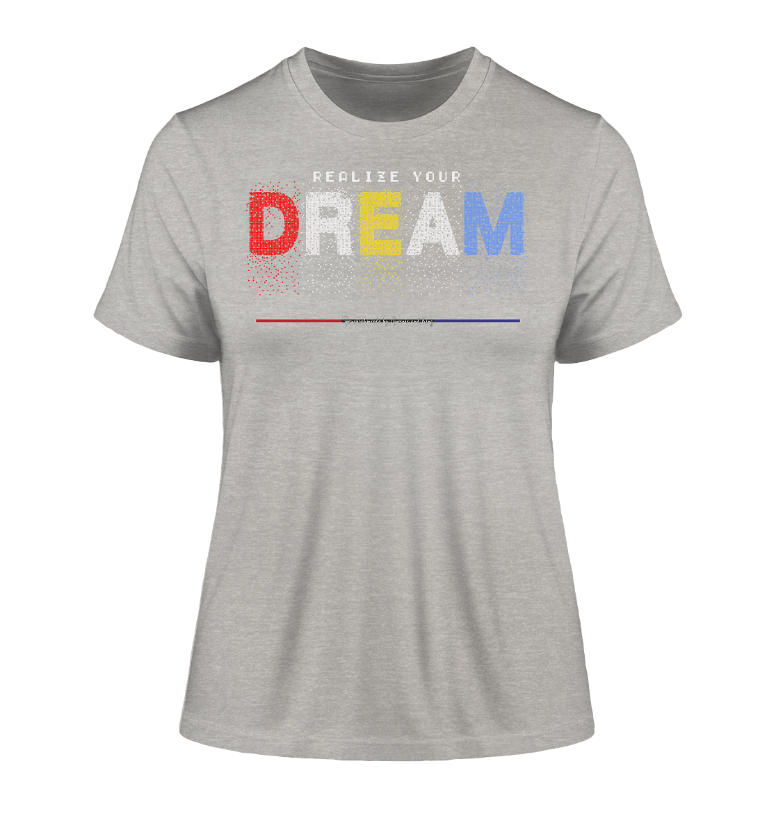 Realized your Dream - Damen Premium Organic Shirt