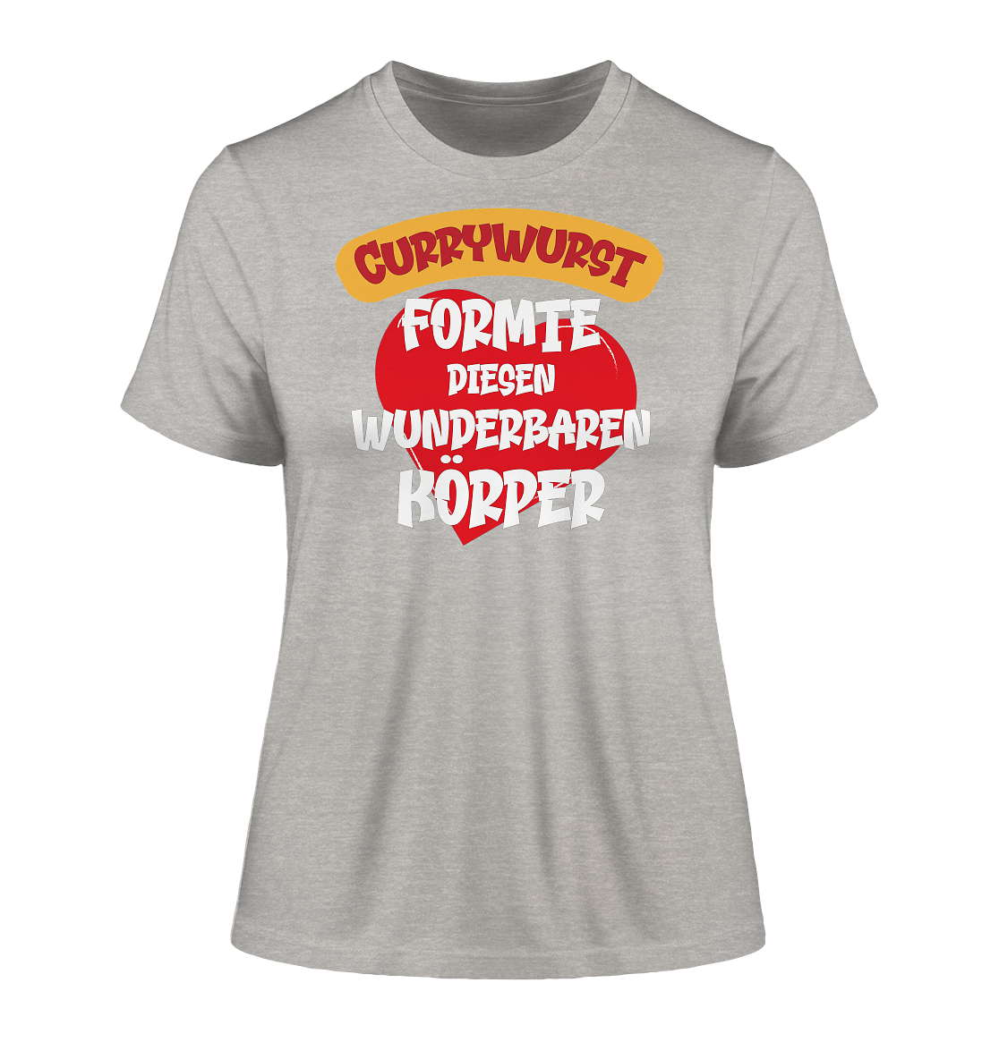 Currywurst formte diesen Körper - Damen Premium Organic Shirt