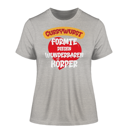 Currywurst formte diesen Körper - Damen Premium Organic Shirt