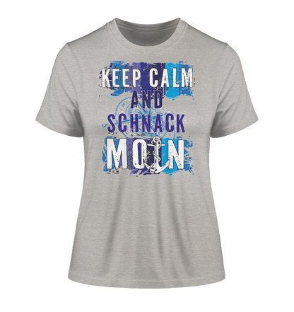 Keep Calm and schnack Moin 2024 - Damen Premium Organic Shirt