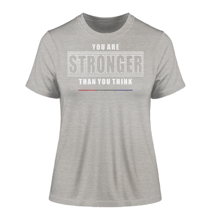 You are Stronger - Damen Premium Organic Shirt