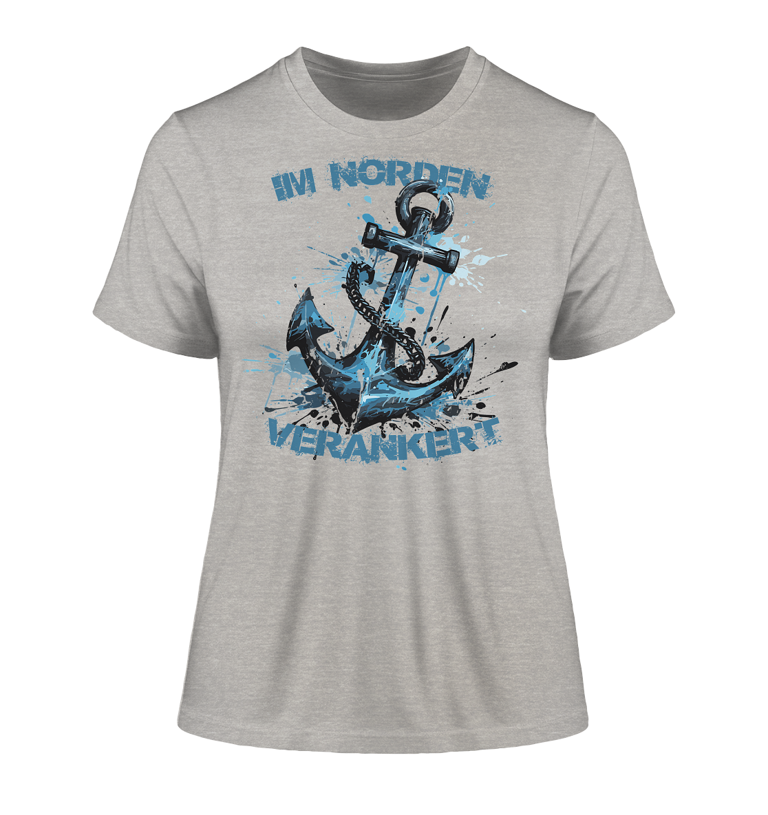 Im Norden verankert Graffiti - Damen Premium Organic Shirt