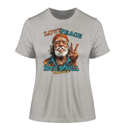 Love Peace Rock`n Roll - Damen Premium Bio Shirt