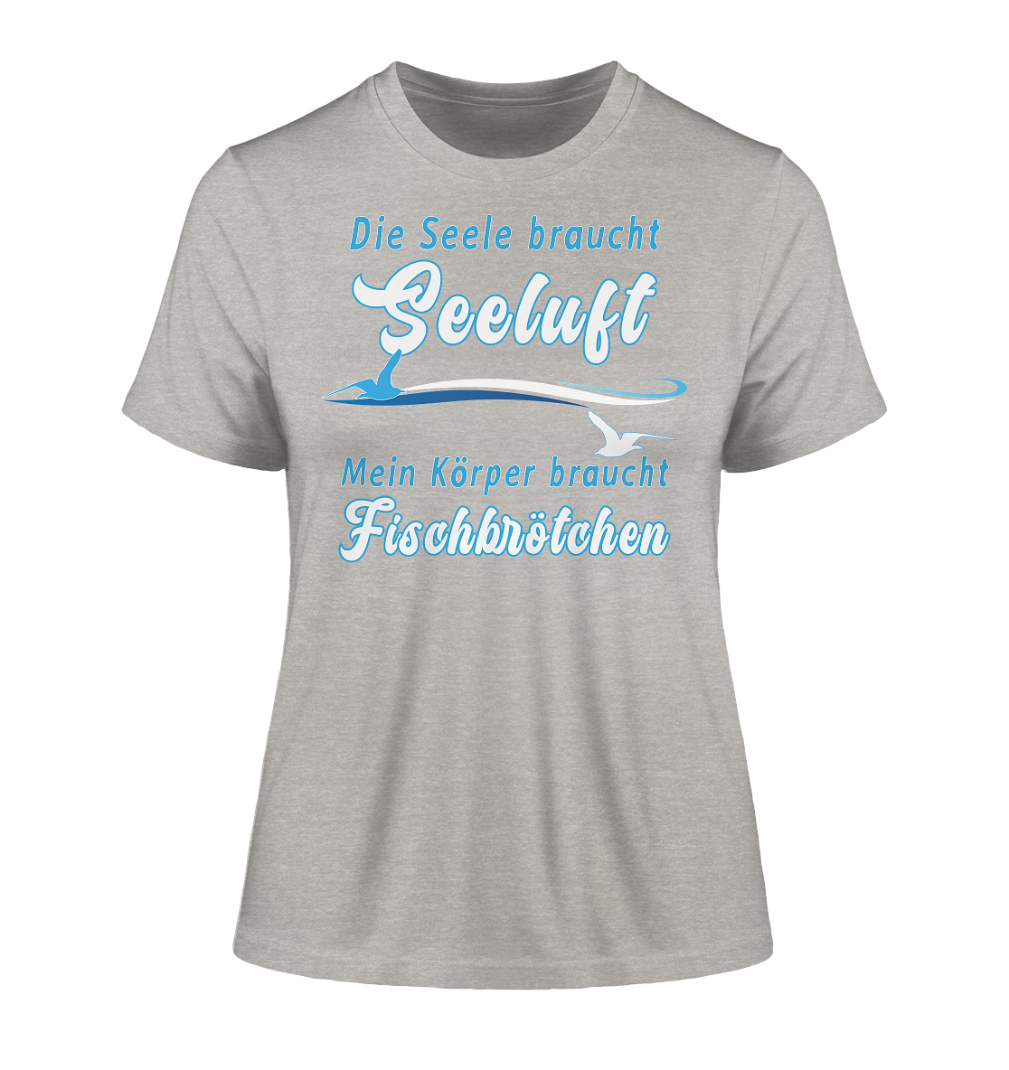 Die Seele braucht Seeluft - Damen Premium Organic Shirt