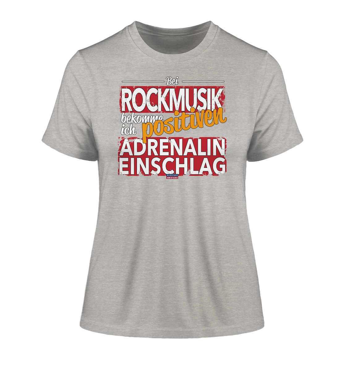 Rockmusik mit positiven Adrenalineinschlag - Damen Premium Bio Shirt