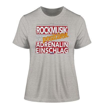 Rockmusik mit positiven Adrenalineinschlag - Damen Premium Bio Shirt