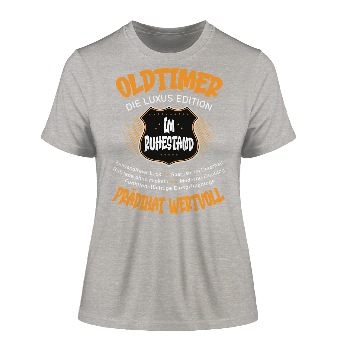 Oldtimer im Ruhestand Luxus Edition - Damen Premium Organic Shirt