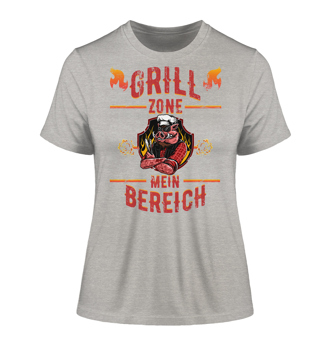 Grill Zone Mein Bereich - Damen Premium Organic Shirt