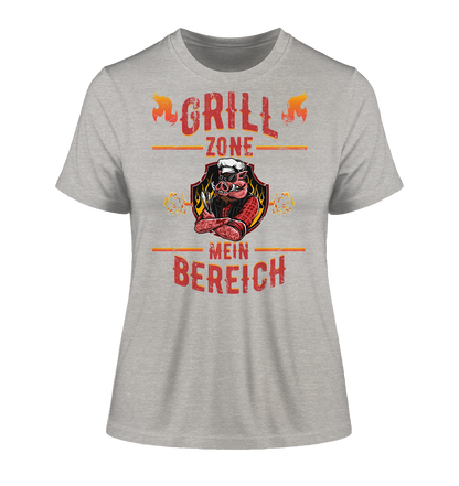 Grill Zone Mein Bereich - Damen Premium Organic Shirt