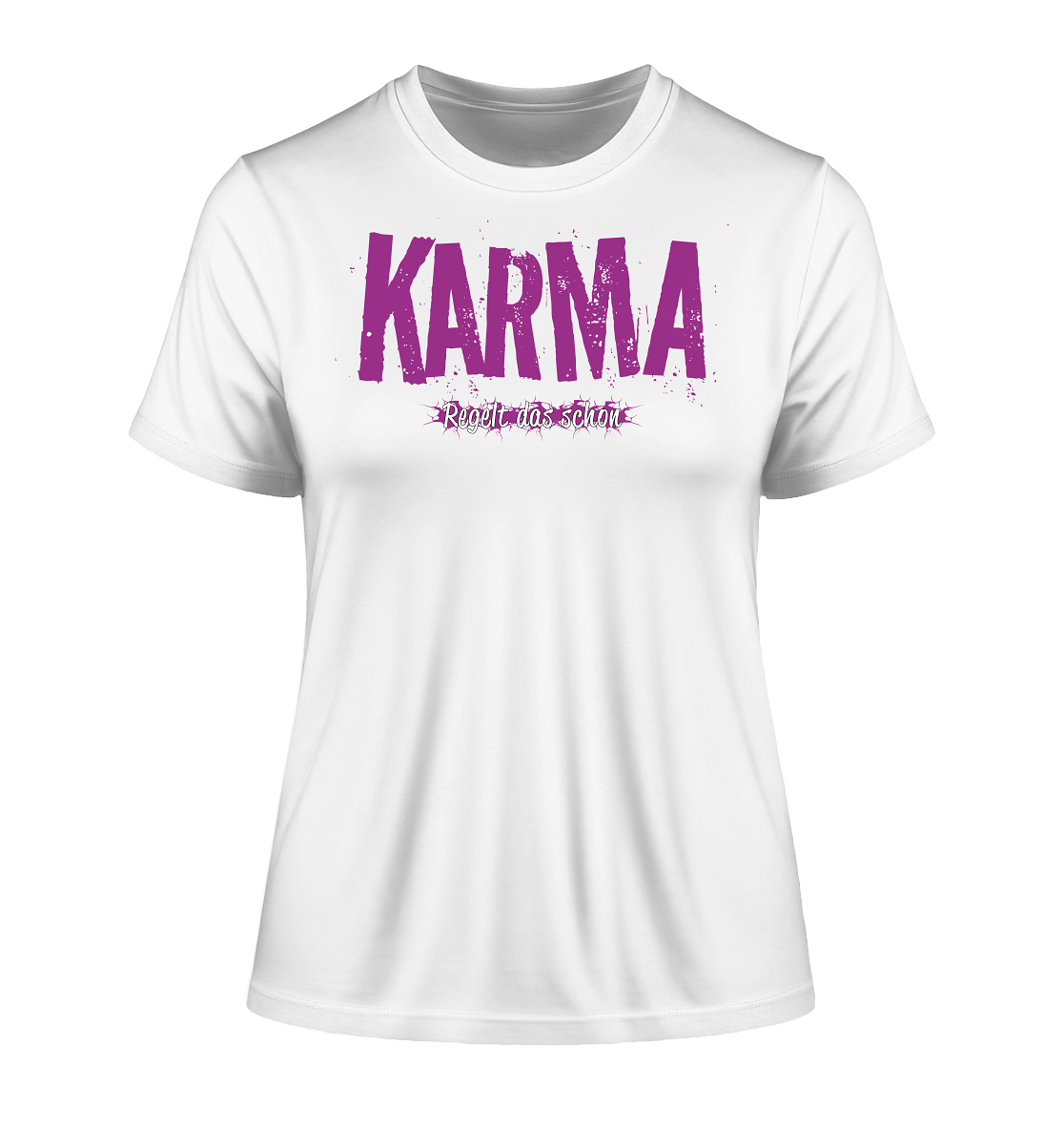 Karma regelt das schon - Damen Premium Organic Shirt