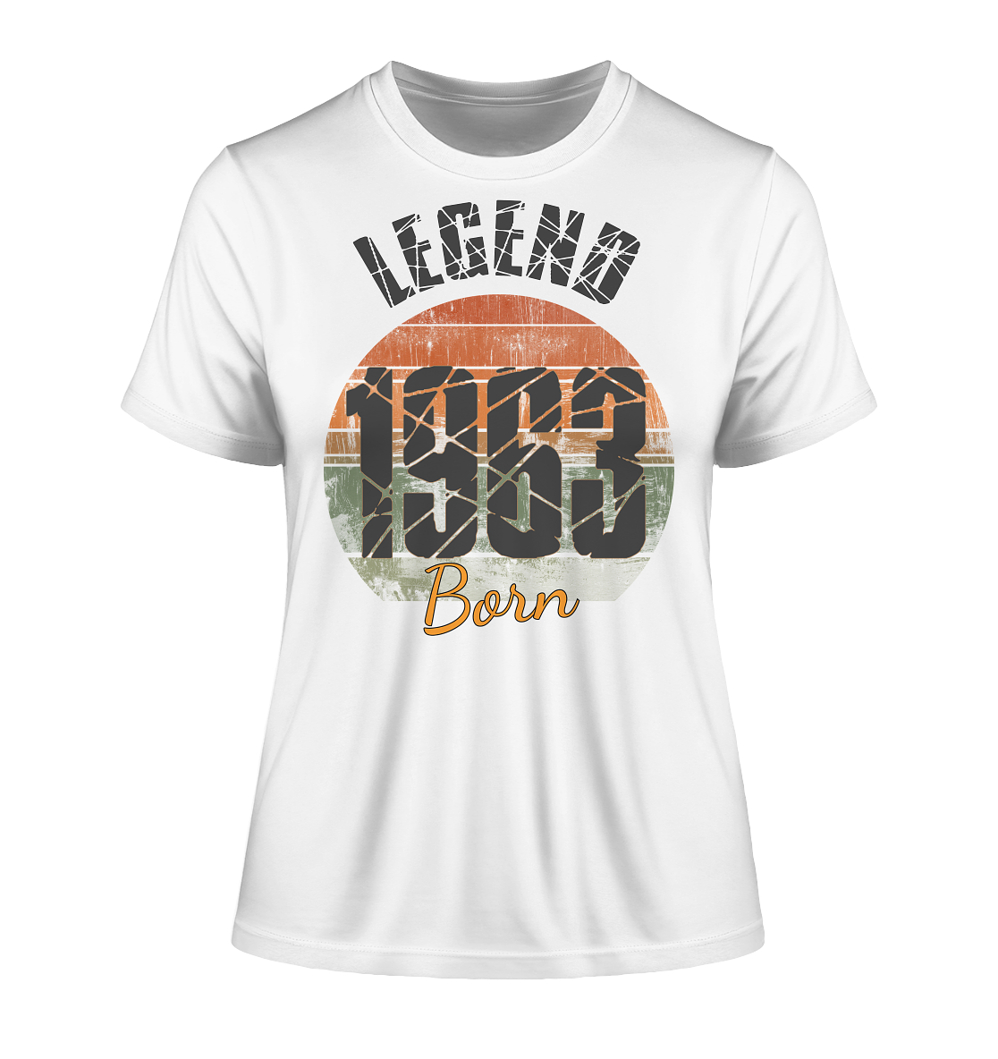 1963 born Legend Geburtstag - Damen Premium Organic Shirt