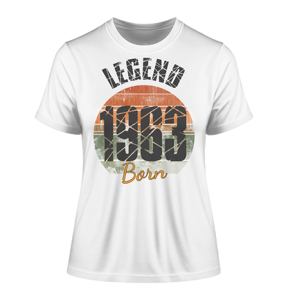 1963 born Legend Geburtstag - Damen Premium Organic Shirt