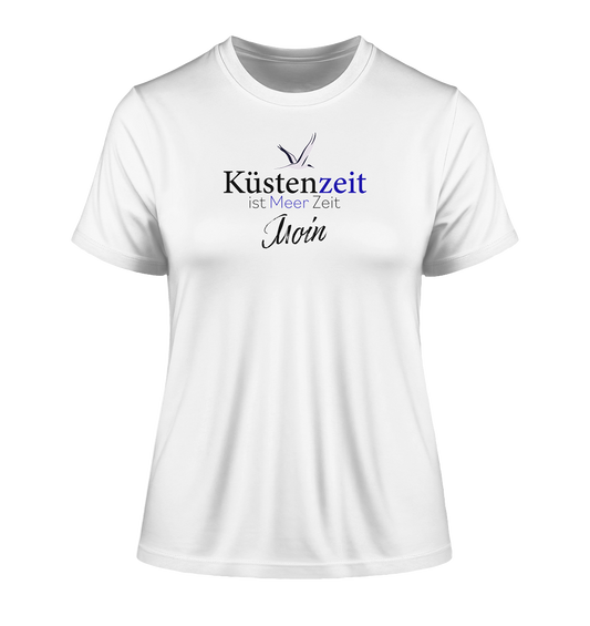 Küstenzeit ist Meer Zeit Moin - Damen Premium Bio Shirt