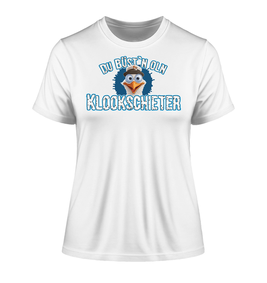 Du büst n oln Klockschieter - Damen Premium Organic Shirt