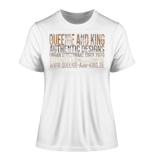 Queenie and King Streetware - Damen Premium Organic Shirt