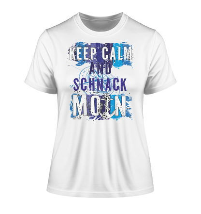 Keep Calm and schnack Moin 2024 - Damen Premium Organic Shirt