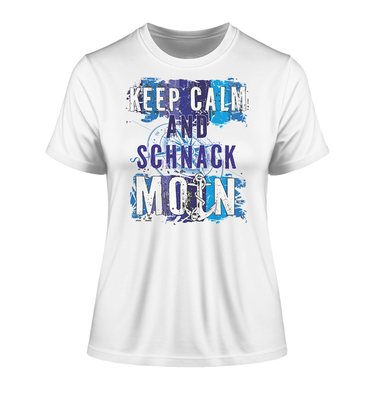 Keep Calm and schnack Moin 2024 - Damen Premium Organic Shirt