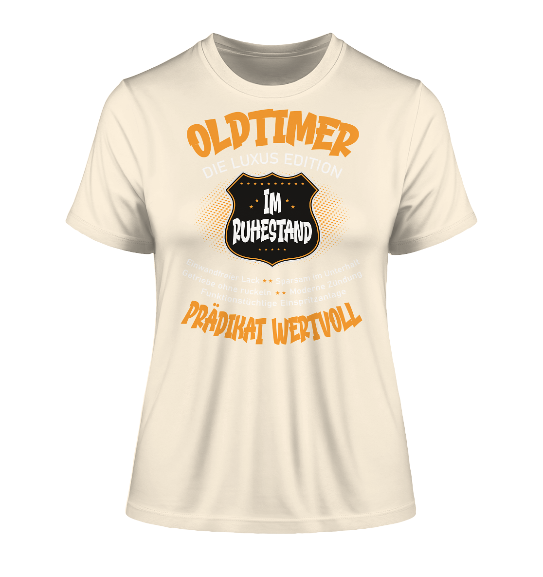 Oldtimer im Ruhestand Luxus Edition - Damen Premium Organic Shirt