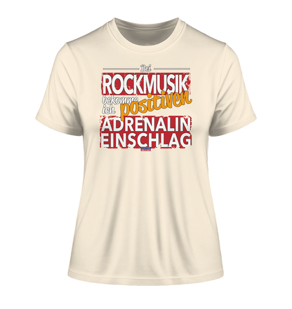 Rockmusik mit positiven Adrenalineinschlag - Damen Premium Bio Shirt