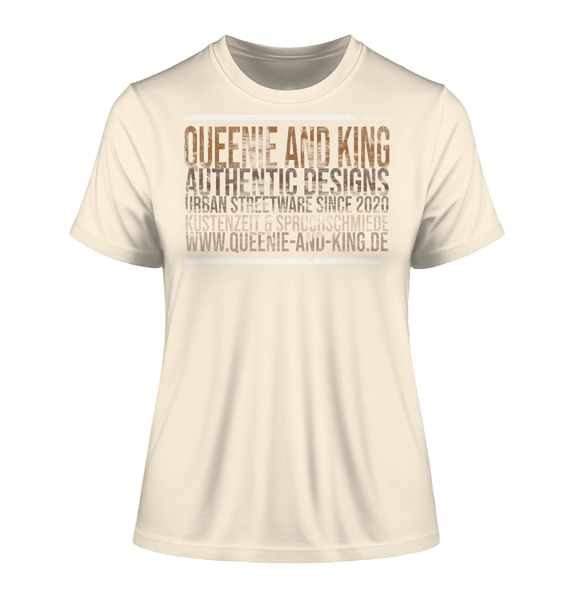 Queenie and King Streetware - Damen Premium Organic Shirt