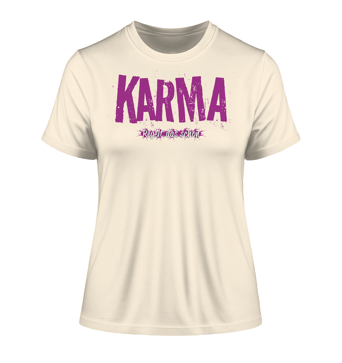 Karma regelt das schon - Damen Premium Organic Shirt