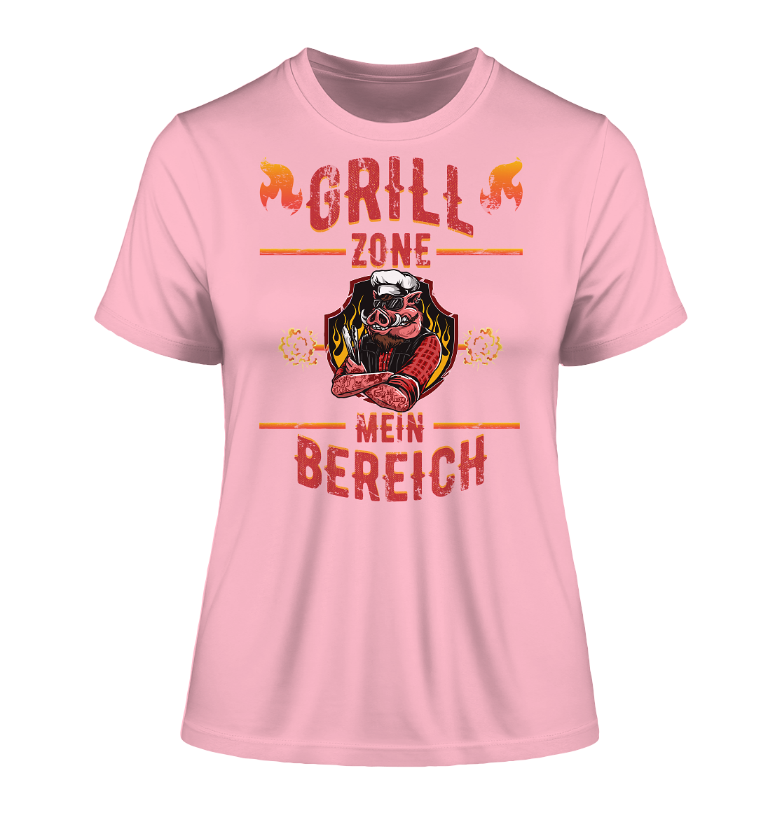 Grill Zone Mein Bereich - Damen Premium Organic Shirt