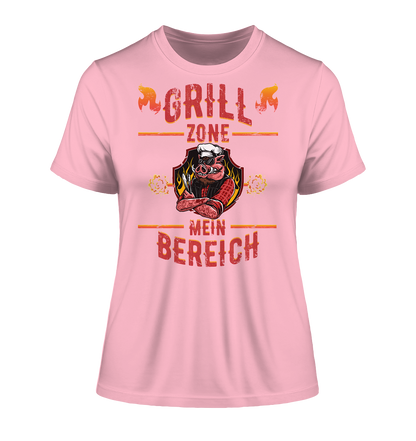 Grill Zone Mein Bereich - Damen Premium Organic Shirt