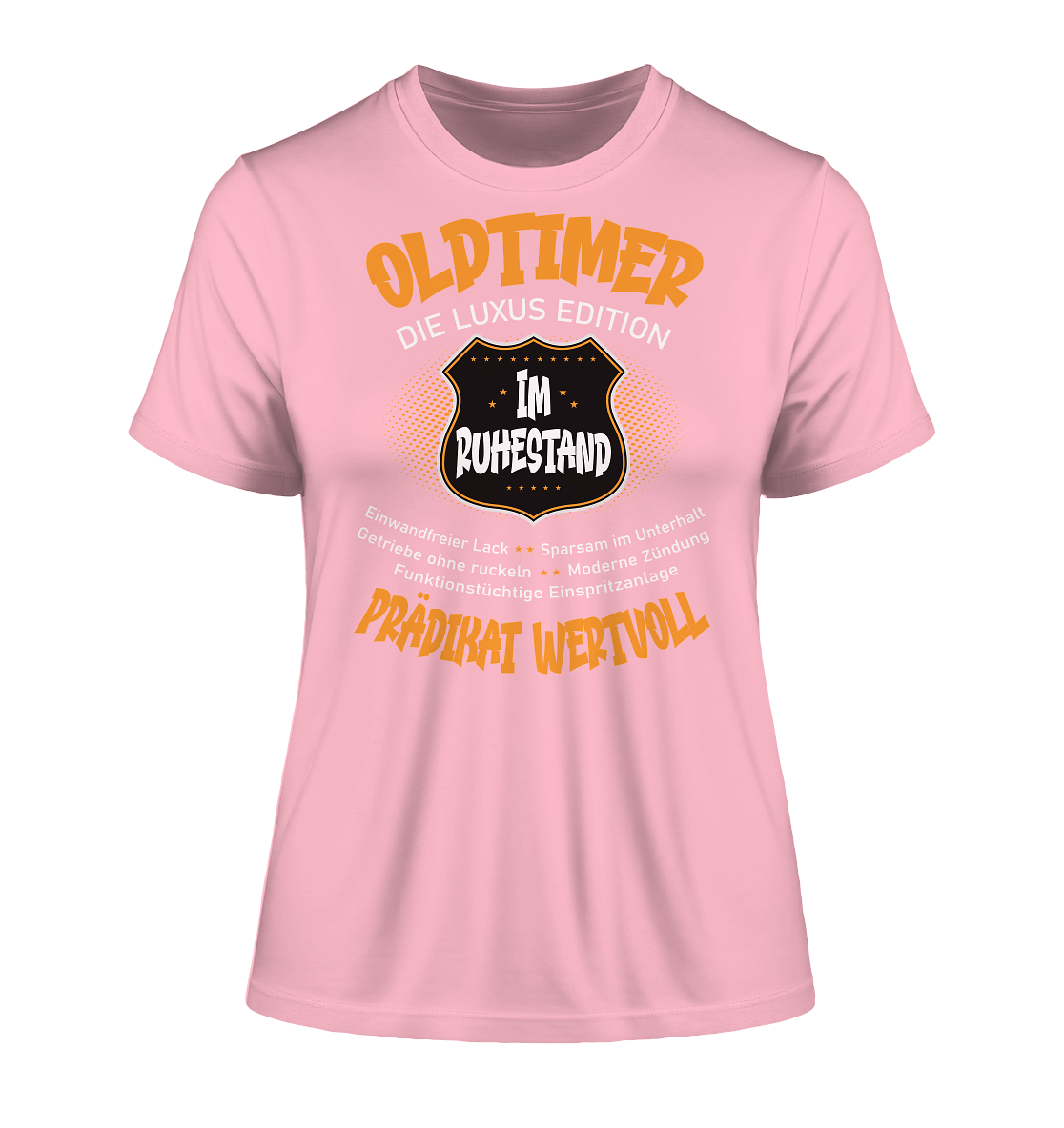 Oldtimer im Ruhestand Luxus Edition - Damen Premium Organic Shirt