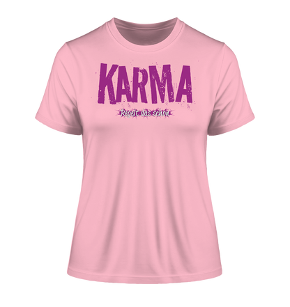 Karma regelt das schon - Damen Premium Organic Shirt