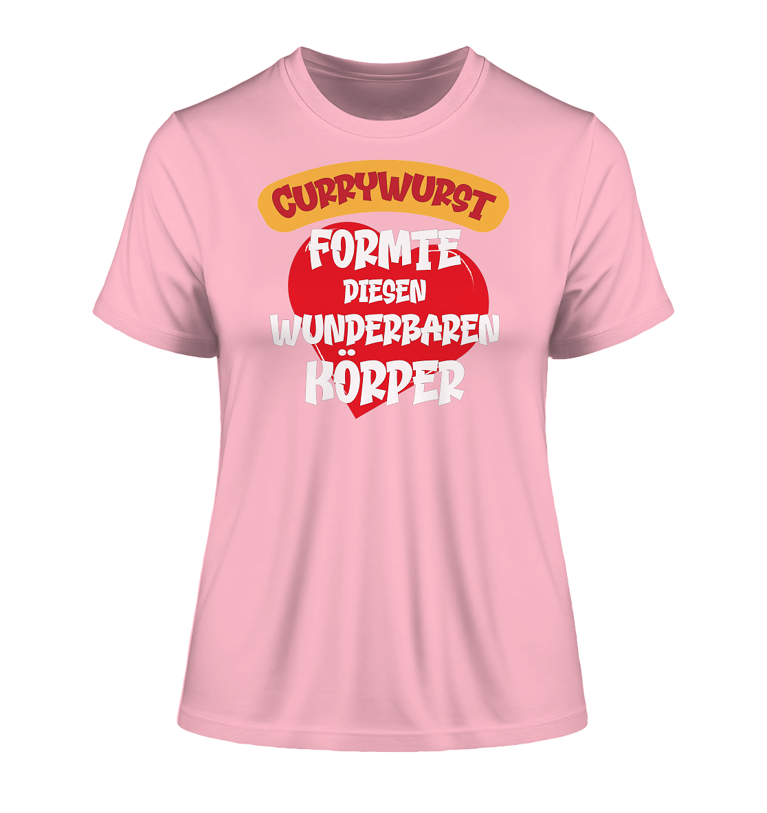 Currywurst formte diesen Körper - Damen Premium Organic Shirt