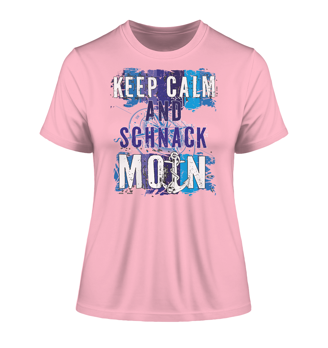 Keep Calm and schnack Moin 2024 - Damen Premium Organic Shirt