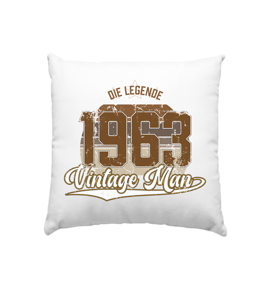 Vintage Man 1963 60.Geburtstag - Kissen