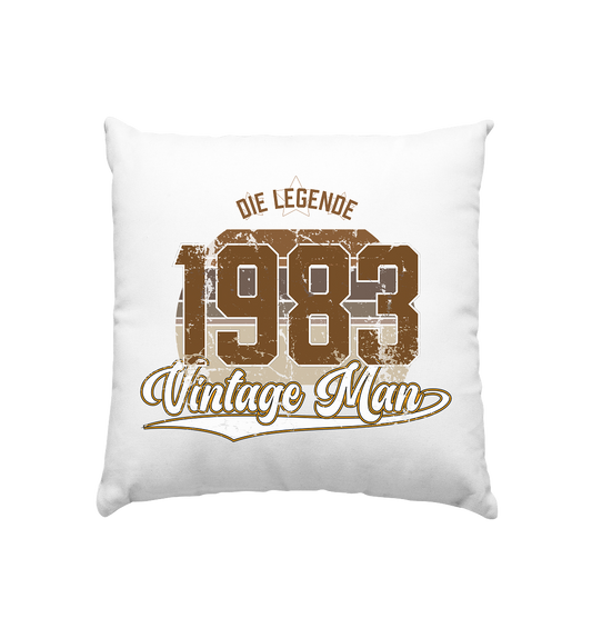 Vintage Man 1983 40.Geburtstag - Kissen