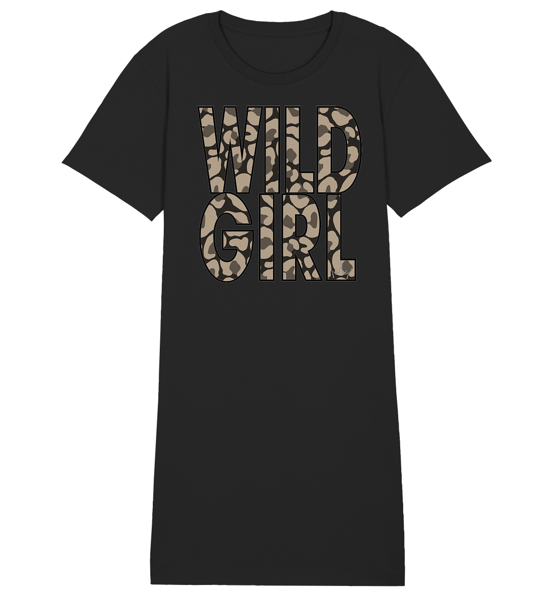 Wild Girl - Damen Premium Organic Shirt Kleid