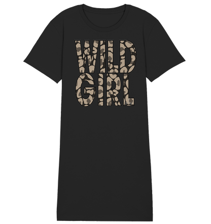 Wild Girl - Damen Premium Organic Shirt Kleid