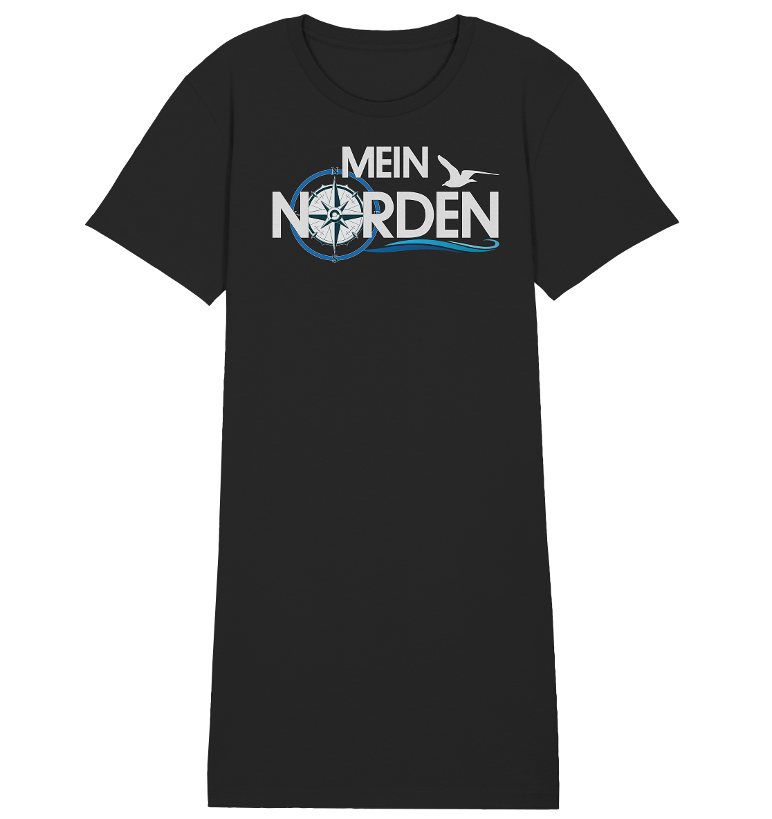 Mein Norden - Damen Premium Organic Shirt Kleid