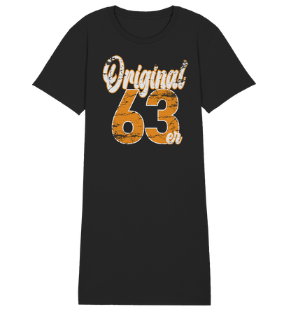 60.Geburtstag Original 63er - Damen Premium Organic Shirt Kleid