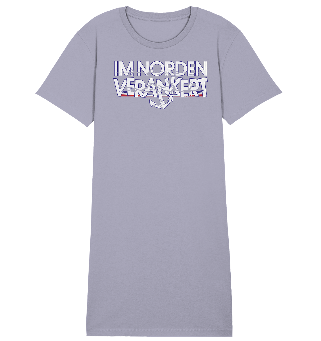 Im Norden Verankert - Damen Premium Organic Shirt Kleid