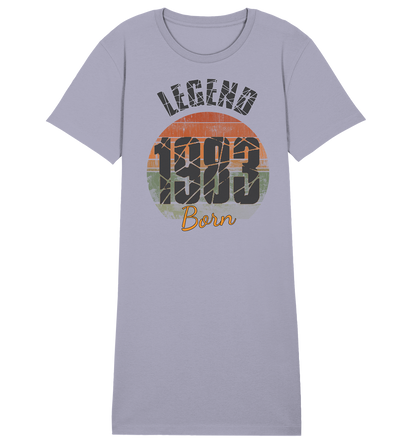 1983 born Legend 40.Geburtstag - Damen Premium Organic Shirt Kleid