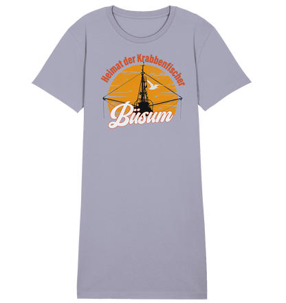 Büsum Heimat der Krabbenfischer - Damen Premium Organic Shirt Kleid