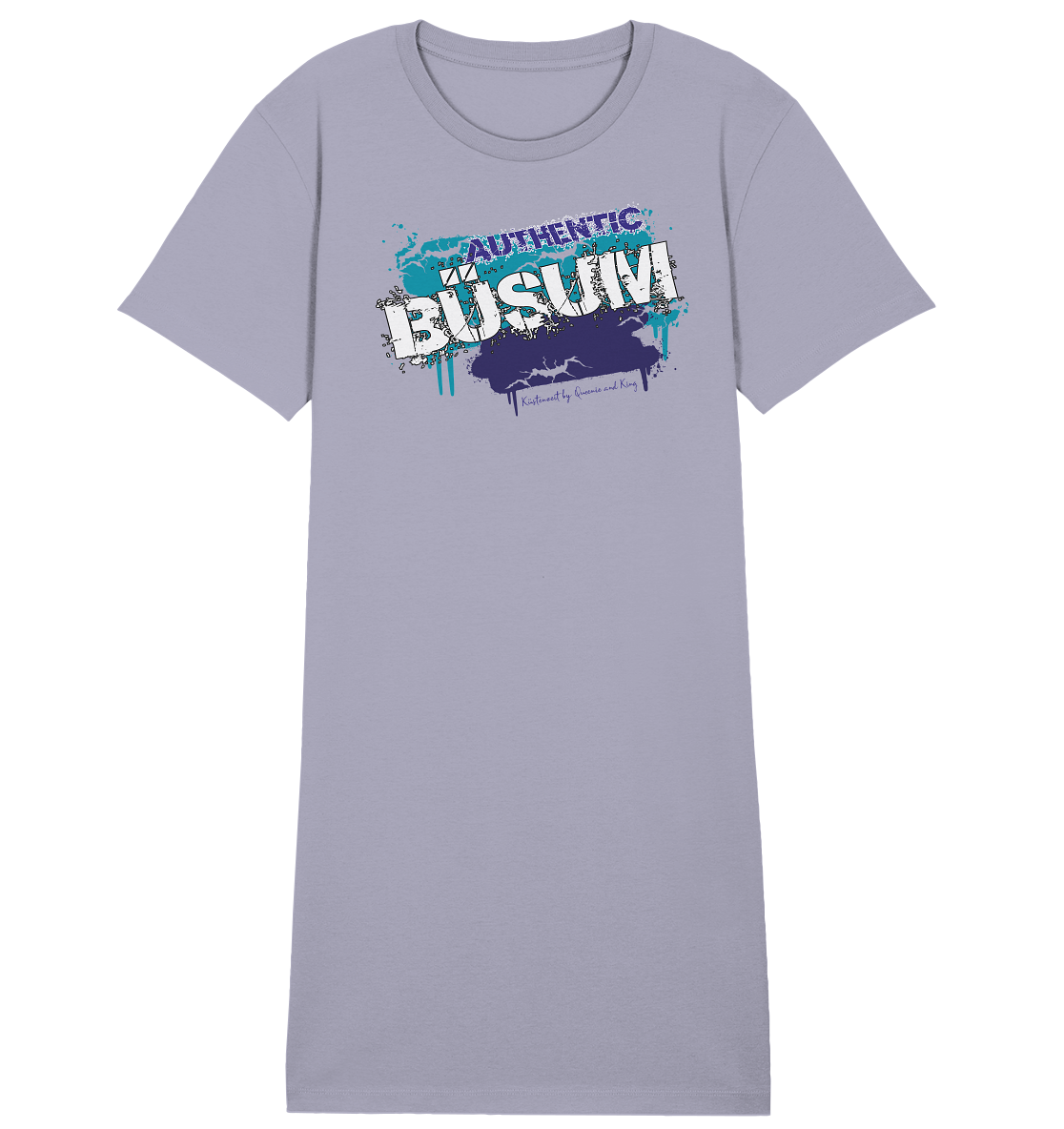 Authentic Büsum - Damen Premium Organic Shirt Kleid