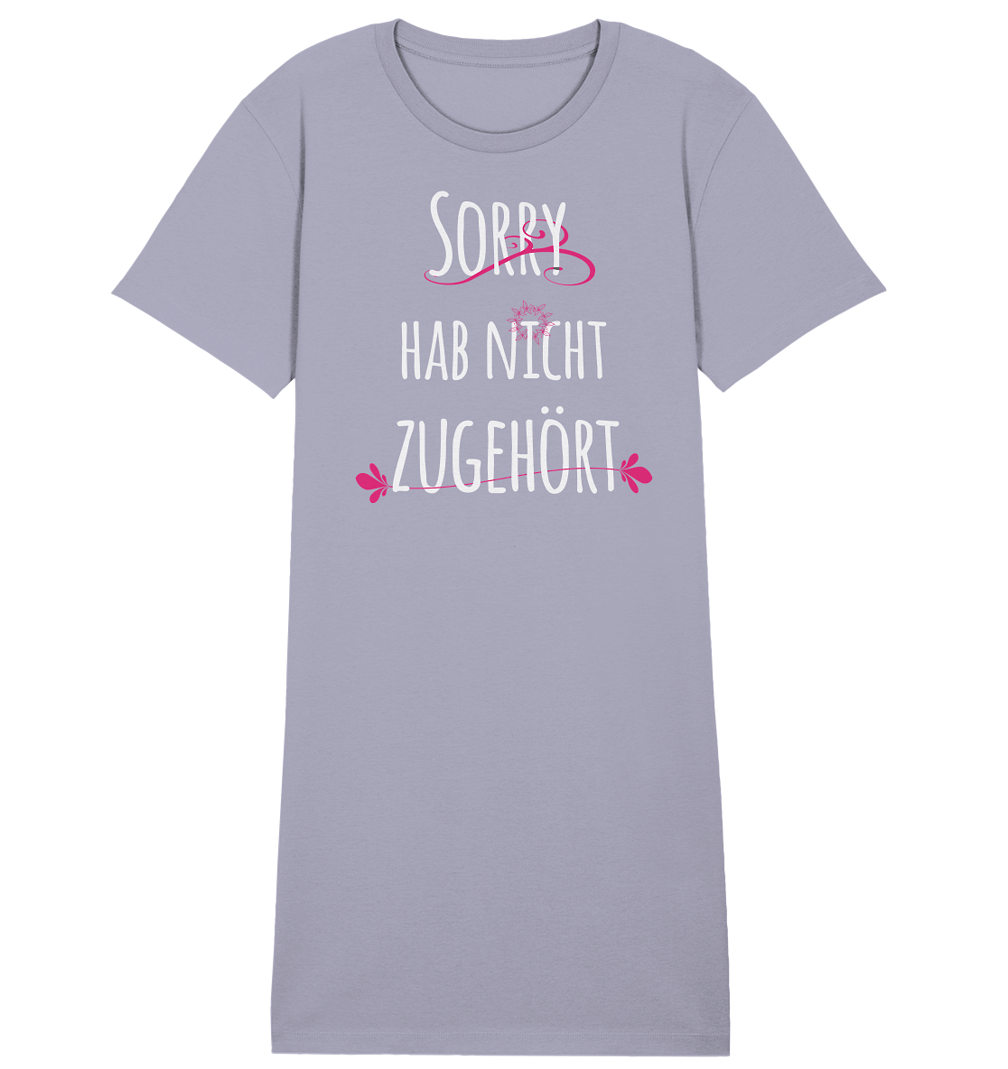 Sorry hab nicht zugehört - Damen Premium Organic Shirt Kleid