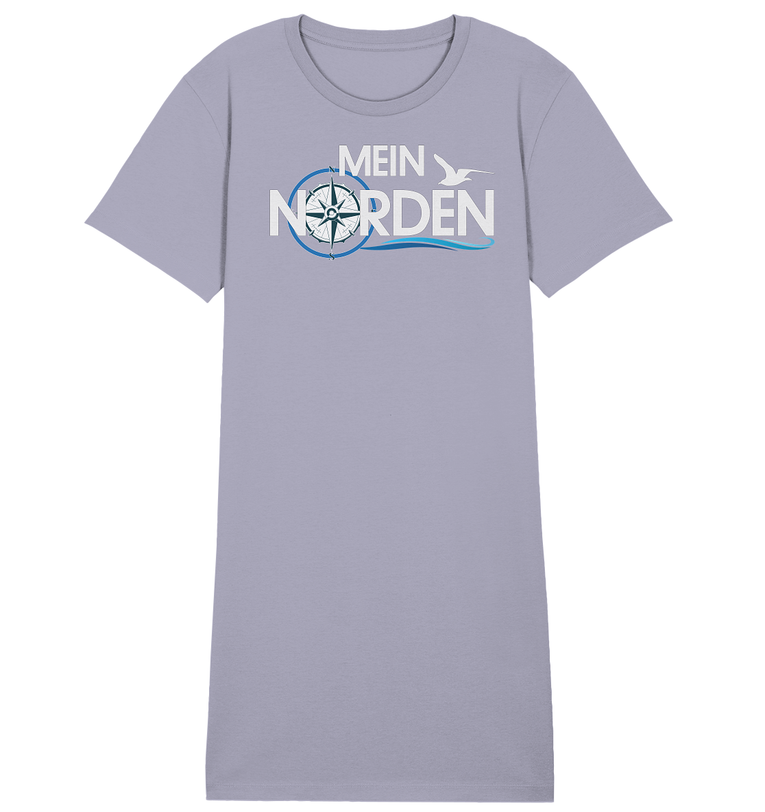 Mein Norden - Damen Premium Organic Shirt Kleid