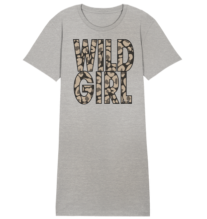 Wild Girl - Damen Premium Organic Shirt Kleid