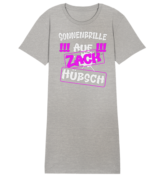 Sonnenbrille auf Zack hübsch - Damen Premium Organic Shirt Kleid