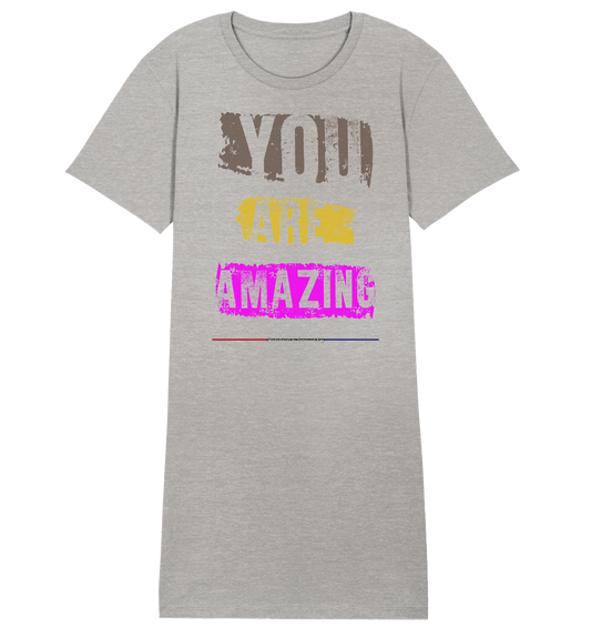 You are Amazing - Damen Premium Organic Shirt Kleid