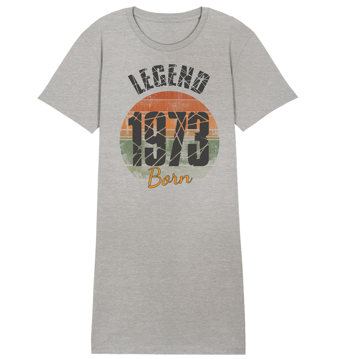 1973 born Legend 50.Geburtstag - Damen Premium Organic Shirt Kleid