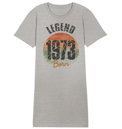 1973 born Legend 50.Geburtstag - Damen Premium Organic Shirt Kleid