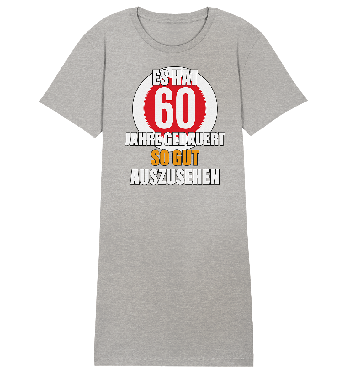 Es hat 60 Jahre gedauert 60. Geburtstag - Damen Premium Organic Shirt Kleid